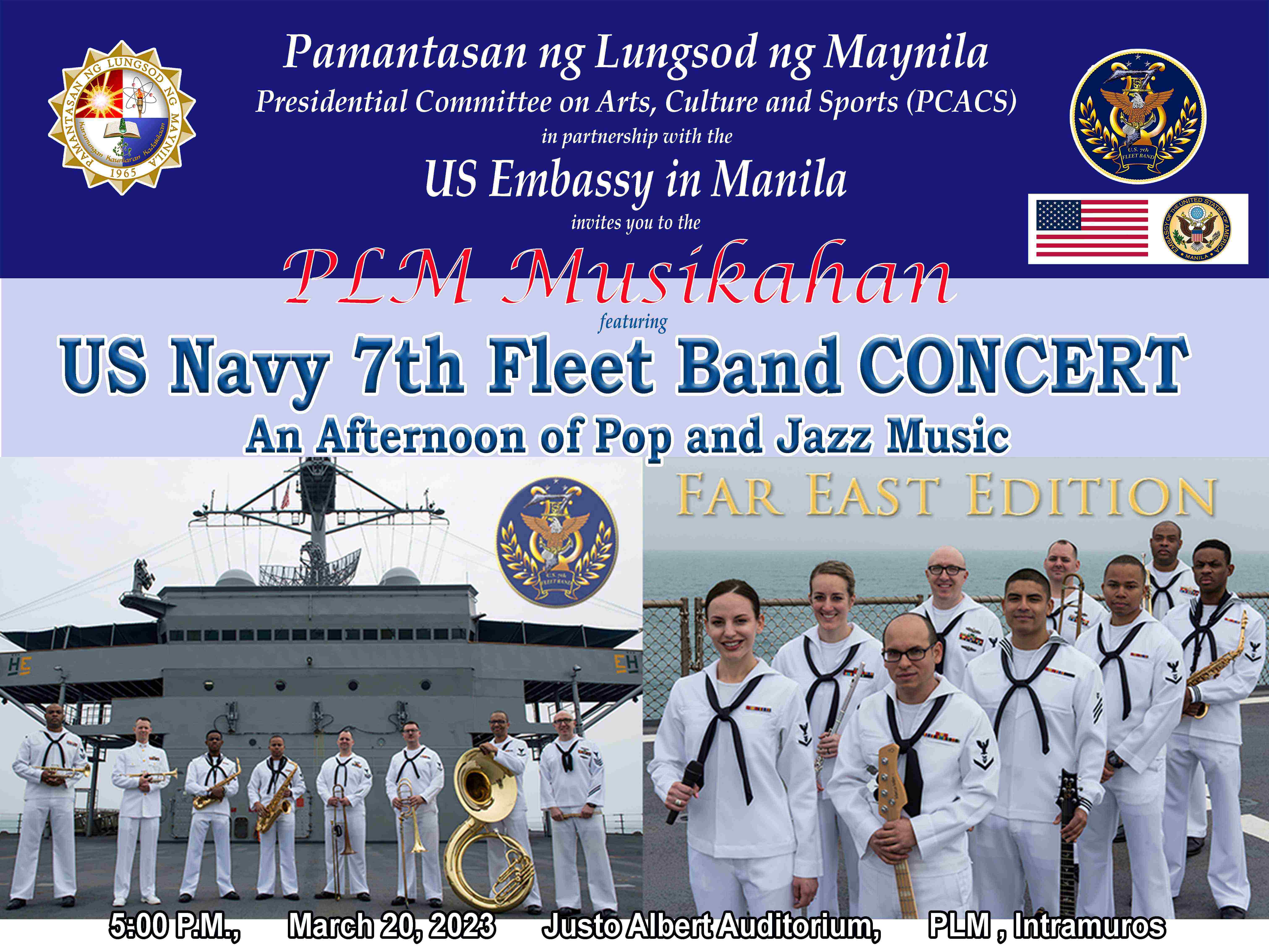 PLM Musikahan - US Navy 7th Fleet Band Concert