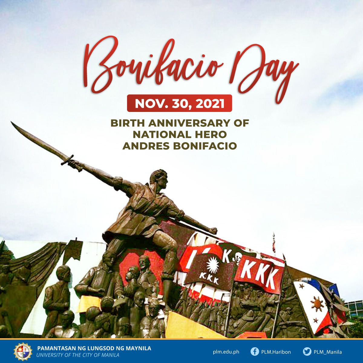 2021 November 29 Bonifacio day poster