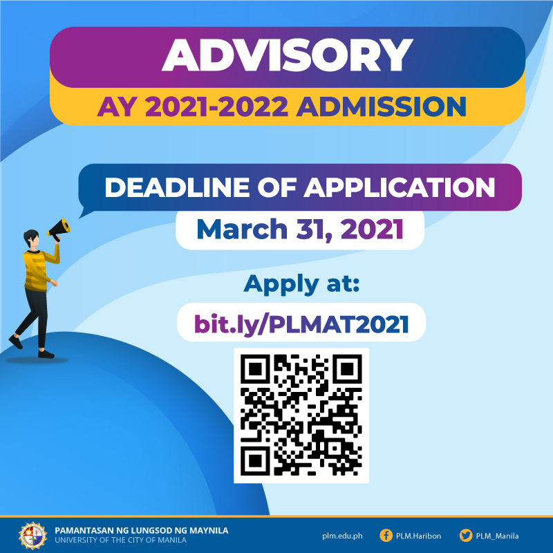 PLMAT 2021 application ends on March 31, 2021