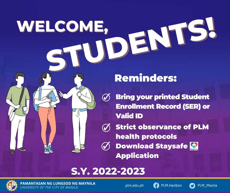 PLM opens Academic Year 2022-2023 on Sept. 5