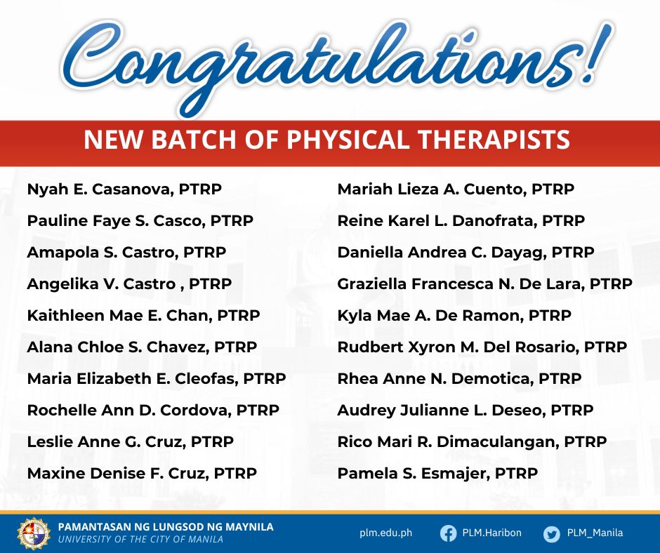 dec 2023 physical therapy batch 2